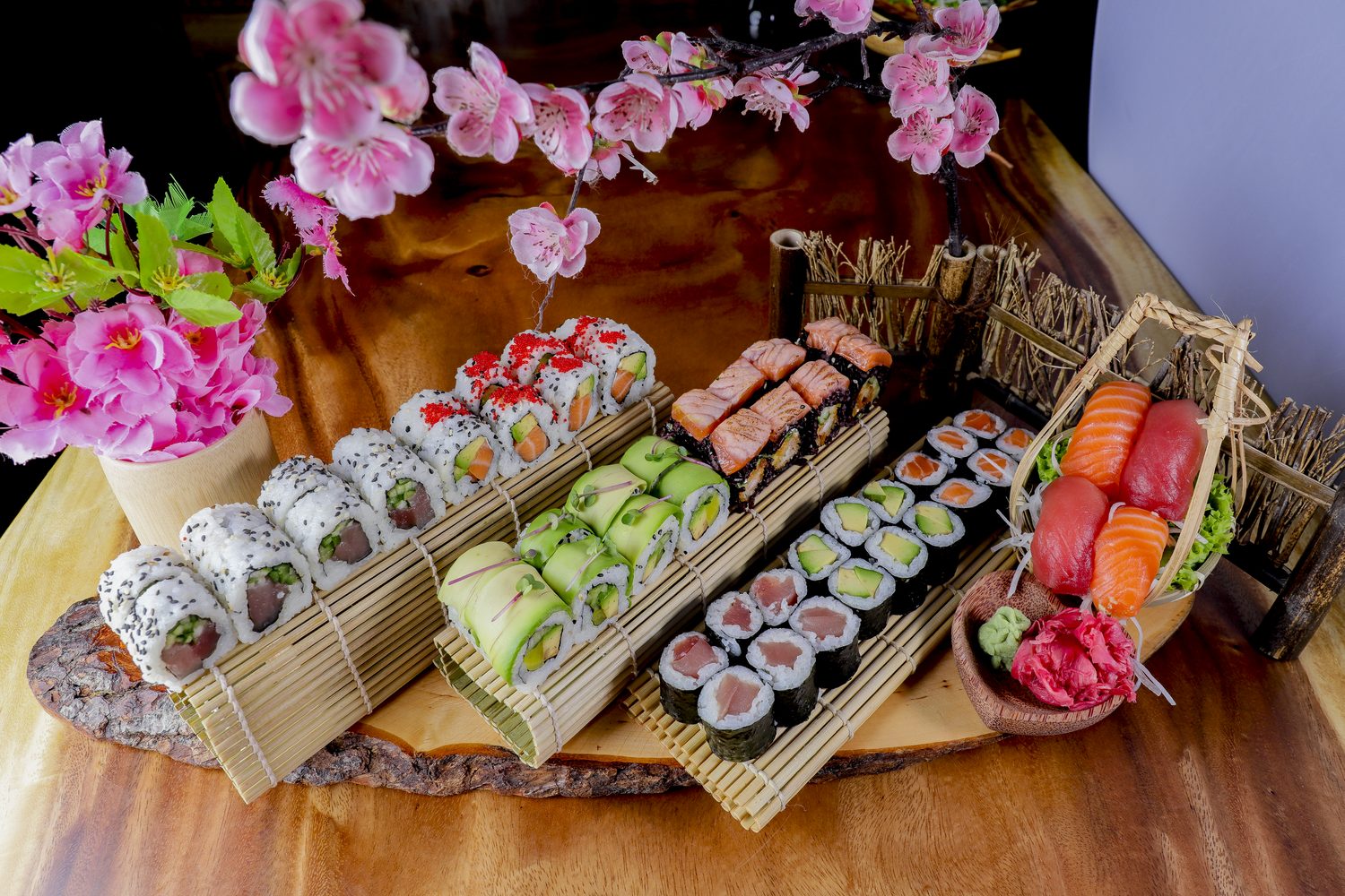 Sushi-Platte im Sakura Wittlich